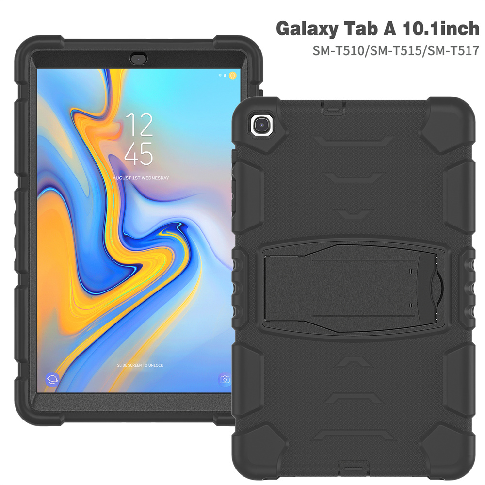 Shock proof Silicone Back Cover Tablet Case For Samsung Galaxy Pad Tab A 2019 10.1 inch t510 t515 Case Cover