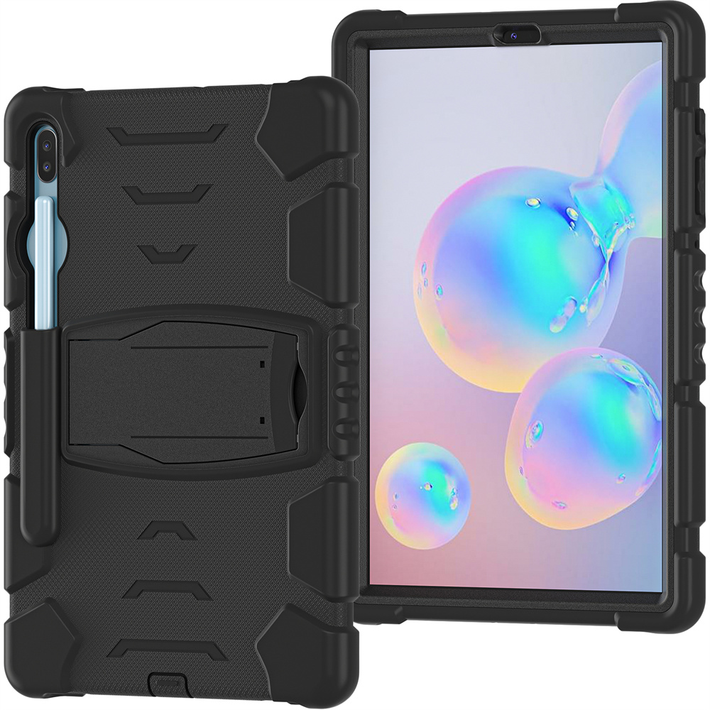 Rugged Tablet Cover Case For Samsung Galaxy Tab S6 2019 t860 10.5 inch Case Cover With Stand