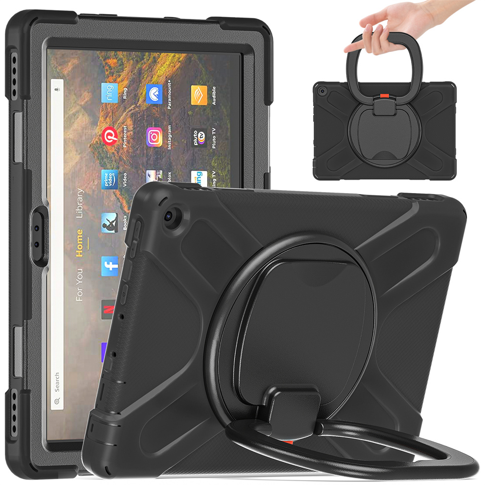 Shock proof Kids Friendly Case For Kindle Fire HD 10 2021 11th generation Tab Cover