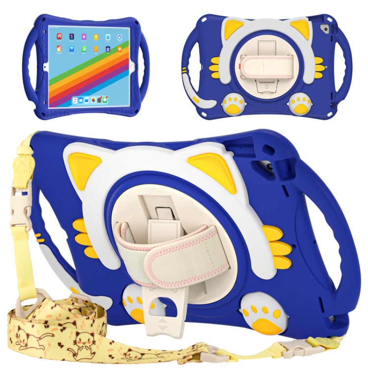 Silicone Kids Tablet Protective Case For iPad 9th generation 8th 7th gen Pro 10.5 inch air 3 Back Cover Case