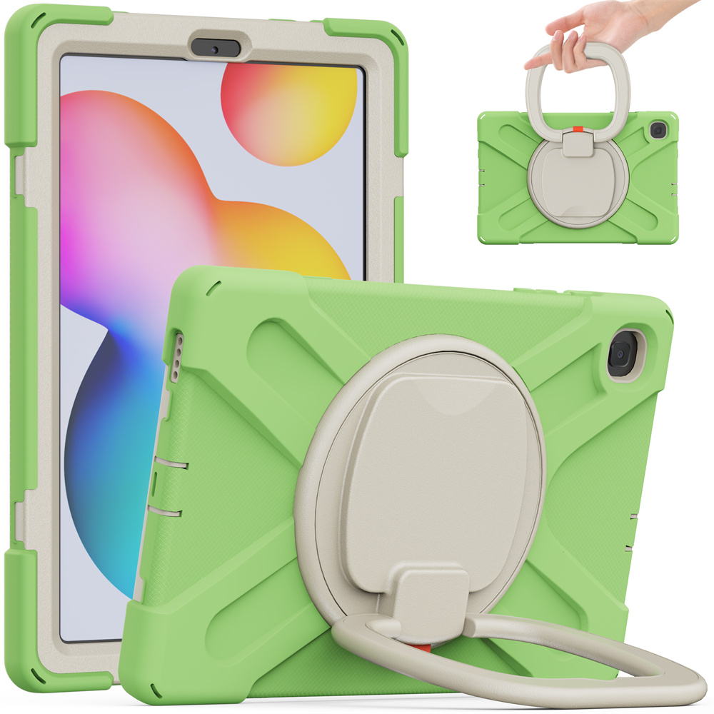360 degree rotating kickstand tablet case for Samsung Tab S6 Lite 2020 2022 P610 P615 P613 P619 case cover