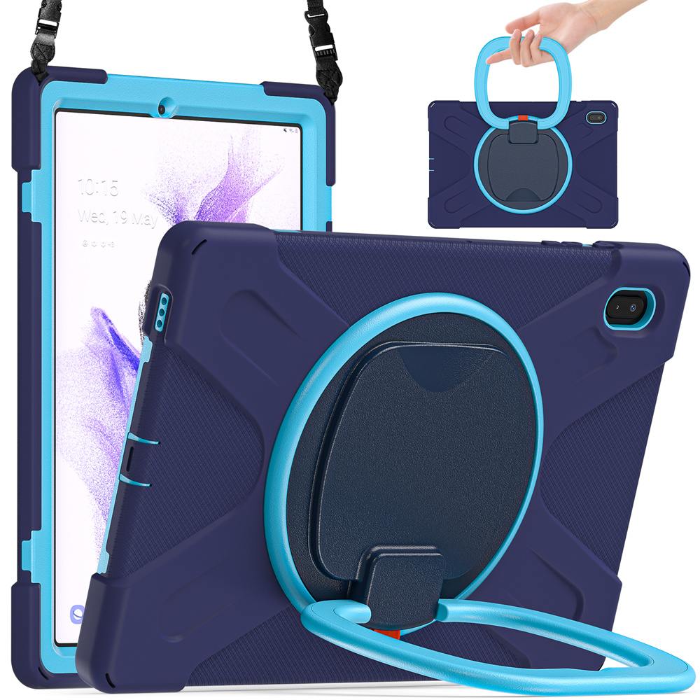 Shockproof tablet case for Samsung Galaxy Tab S7FE T730 T735 T736B T736N rugged case with kickstand