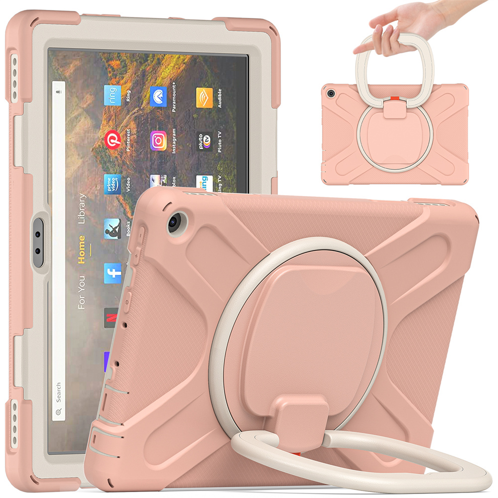 Shock proof Kids Friendly Case For Kindle Fire HD 10 2021 11th generation Tab Cover