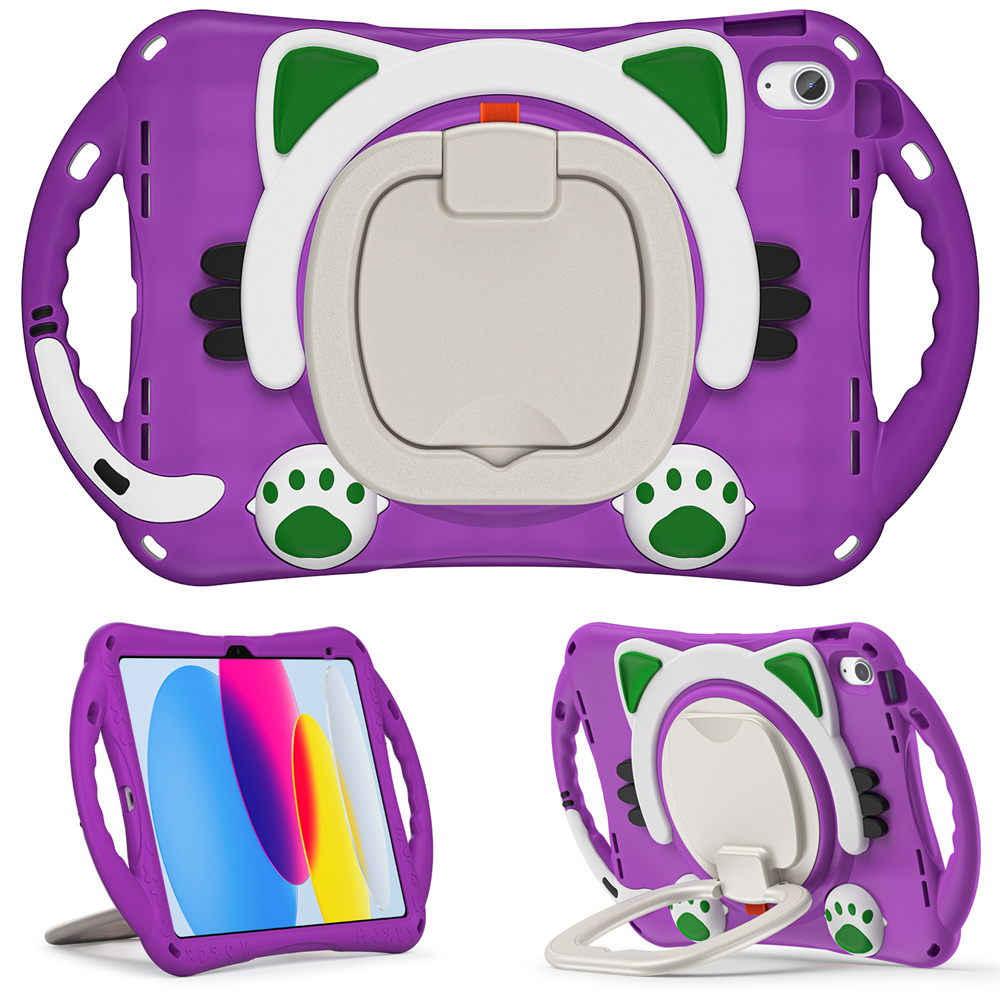Kids Tablet Silicon Case Back Cover For iPad 10th generation 2022 10.9 inch Rugged Kid Proof Protective Case