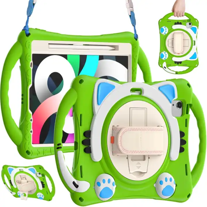 Cute Kids Drop proof Tablet Back Cover Case For iPad Pro 11 2018 2020 2021 air 5th generation 4th gen Case