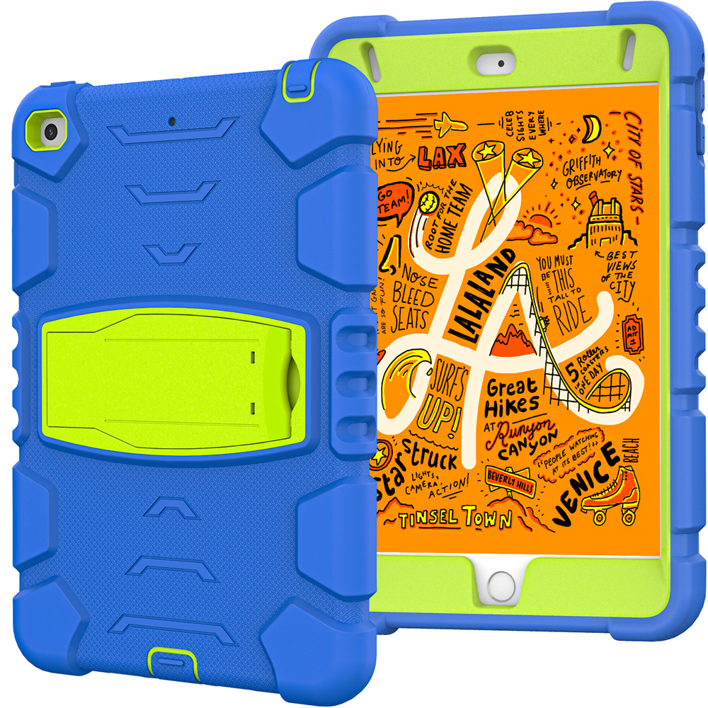 Silicone Shockproof Rugged Tablet Case Cover For iPad Mini 5 4 Case With Stand
