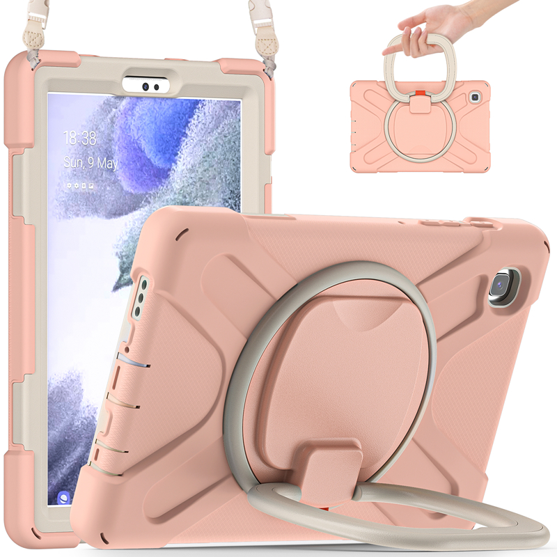 Silicone Rubber Back Cover Rugged Protector Tablet Case For Samsung Galaxy Tab A7 lite 8.7 inch t220 Holder Case