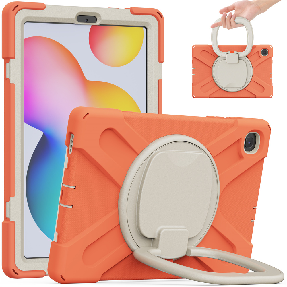 360 degree rotating kickstand tablet case for Samsung Tab S6 Lite 2020 2022 P610 P615 P613 P619 case cover