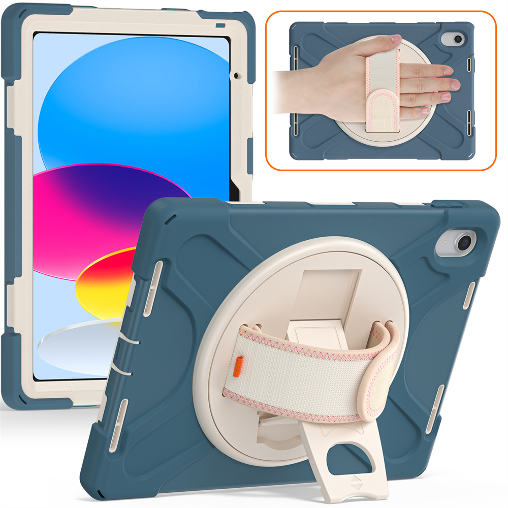 New Designer Luxury 360 Degree Rotation Covers Case For iPad 10th 10.9‘’ 2022 Case With Pencil Holder