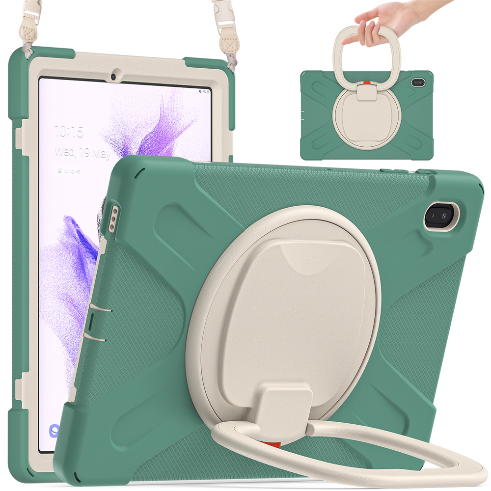 Shockproof tablet case for Samsung Galaxy Tab S7FE T730 T735 T736B T736N rugged case with kickstand
