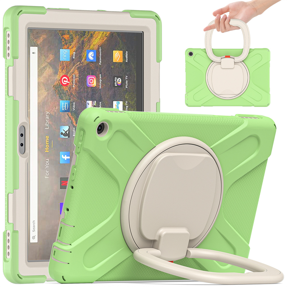 Shock proof Kids Friendly Case For Kindle Fire HD 10 2021 11th generation Tab Cover