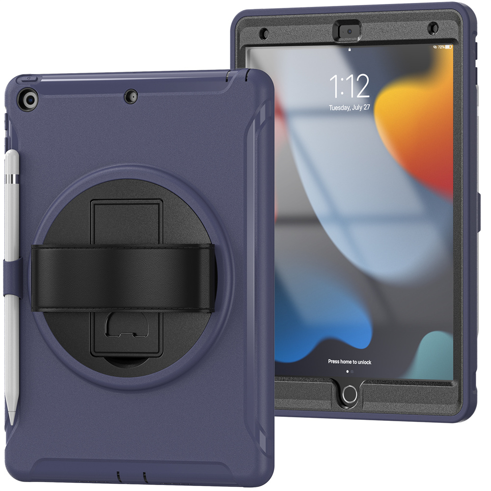 Shockproof TPU Tablet Case For IPad 10.2 2019 2020 2021 Back Cover Case With Pencil Holder