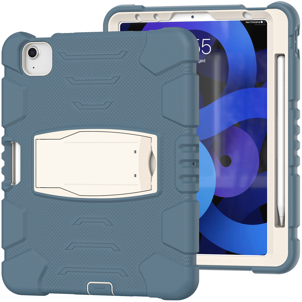 Silicone Protective Tablet Cover Case For iPad Air 5 Pro 11 2022 2021 2020 2018 10.9 inch Case With Stand