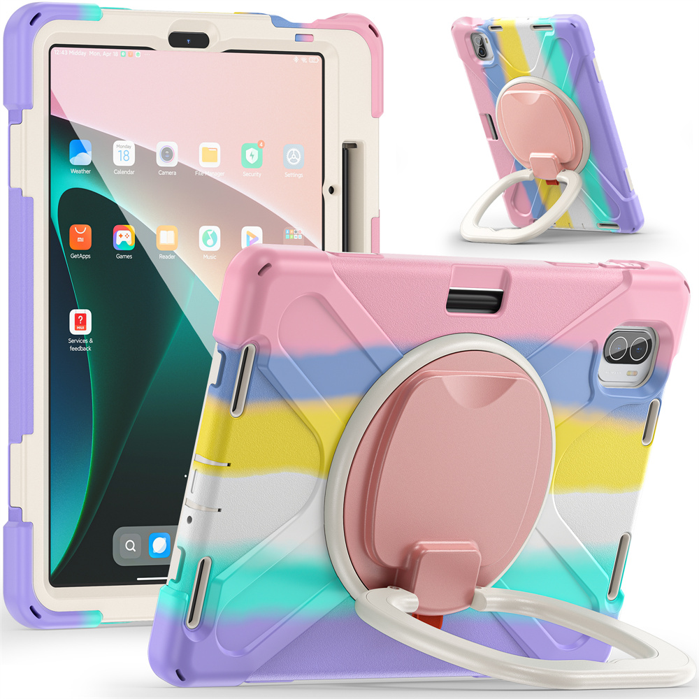 Shockproof Rugged Silicone Android Tablet Back Cover Kids Case For Xiaomi MiPad 5 pro Case Cover