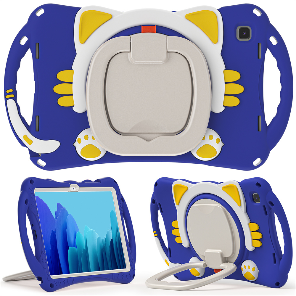 Cute Kids Tablet Case Cover For Samsung Galaxy Tab A7 T500 T505 T507 Case With Handle And KickStand