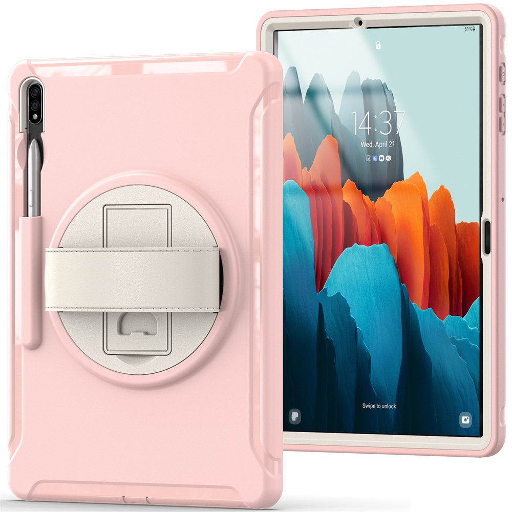 Rugged TPU PC Tablet Back Cover Case Housing For Samsung Galaxy Tab S7 FE 5G 12.4 inch Case Cover