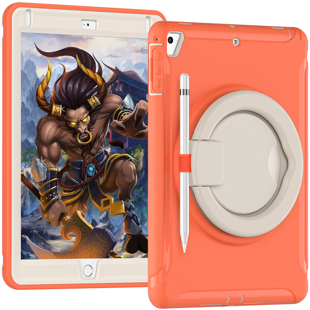 Handle Portable TPU Tablet Back Case For iPad air 2 Pro 9.7 2017 5th gen 2018 6th generation Protective Case Cover