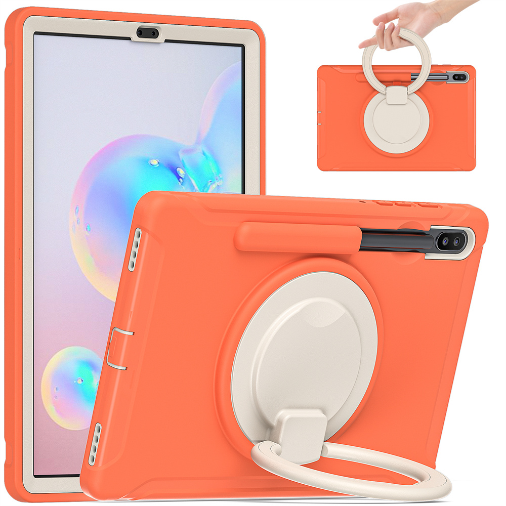 TPU Tablet Back Cover Case For Samsung Galaxy Tab S6 2019 T860 T865 10.5 inch Protective Case With s pen Holder Slot