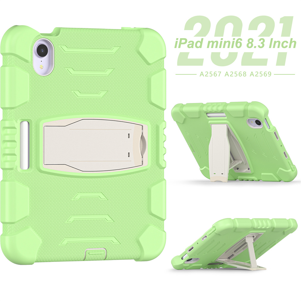 3 layer perfect protective shockproof tablet cover case for iPad mini 6 case with pencil holder