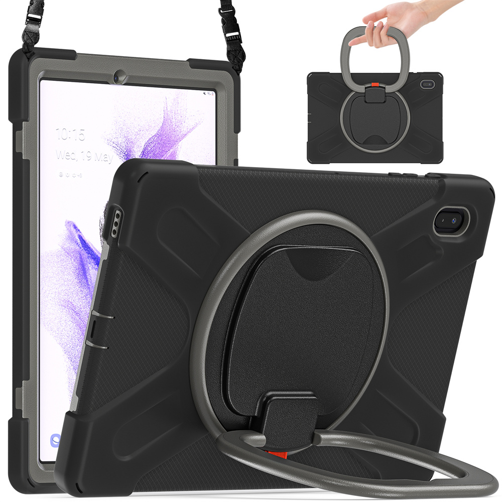 Shockproof tablet case for Samsung Galaxy Tab S7FE T730 T735 T736B T736N rugged case with kickstand