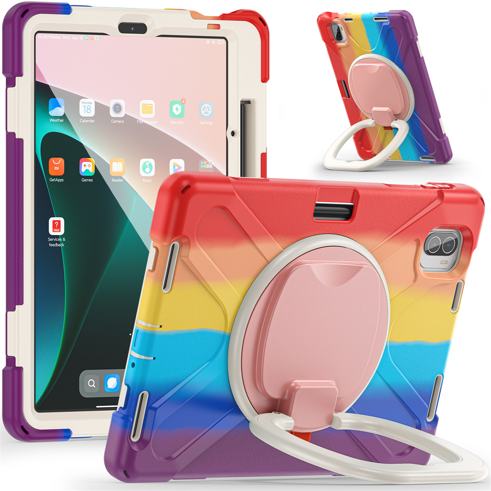 Shockproof Rugged Silicone Android Tablet Back Cover Kids Case For Xiaomi MiPad 5 pro Case Cover