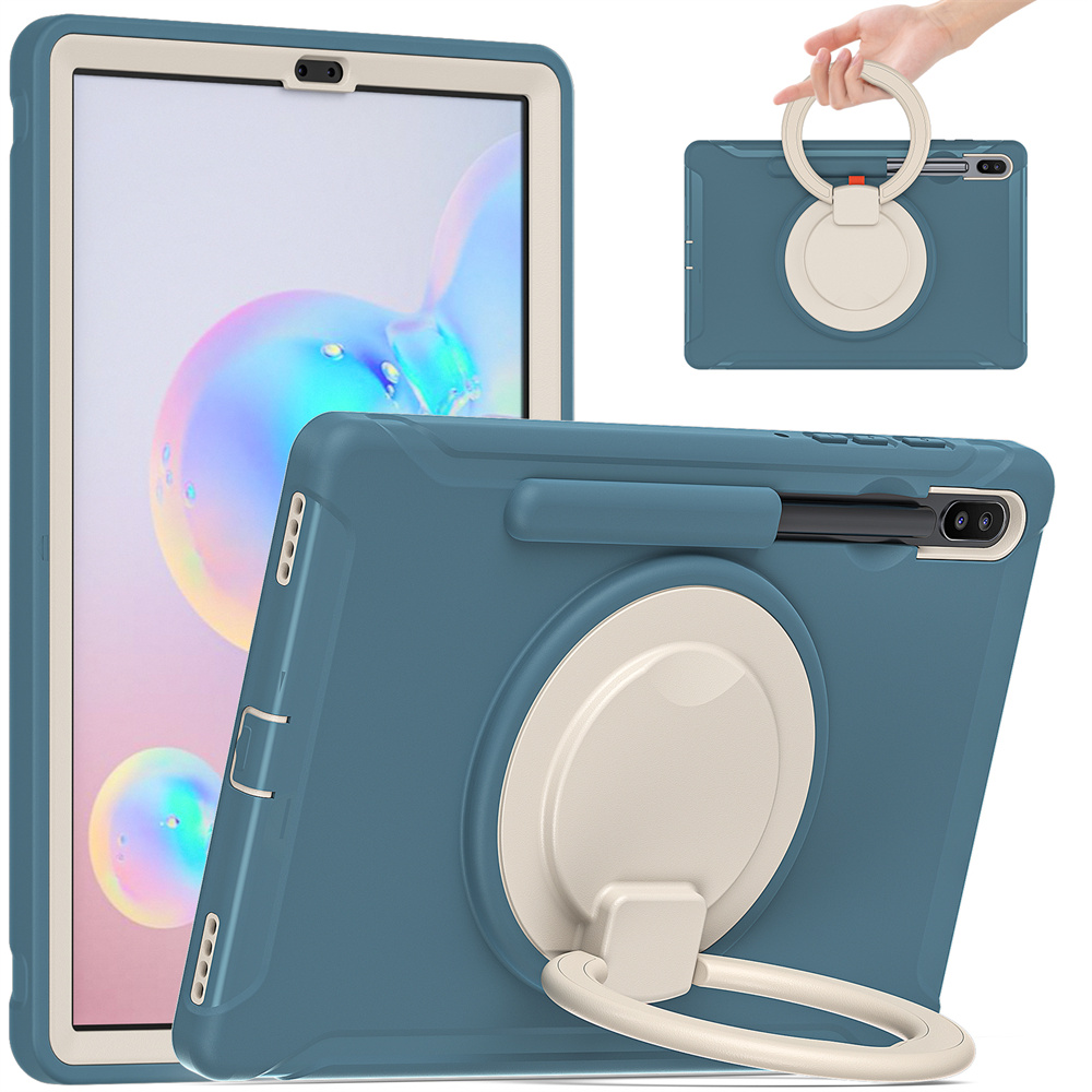 TPU Tablet Back Cover Case For Samsung Galaxy Tab S6 2019 T860 T865 10.5 inch Protective Case With s pen Holder Slot