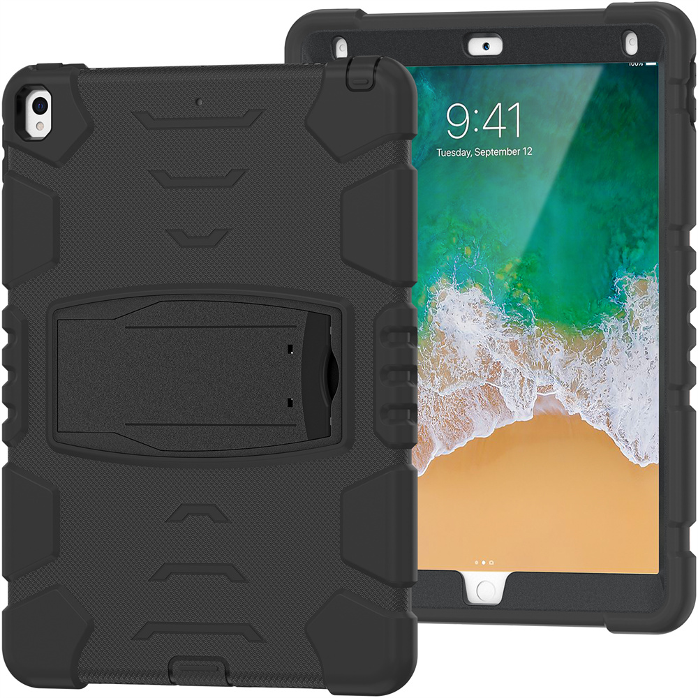Shockproof Silicone Rugged Tablet Case For iPad air 3 Pro 10.5 inch Case Back Cover With Kickstand
