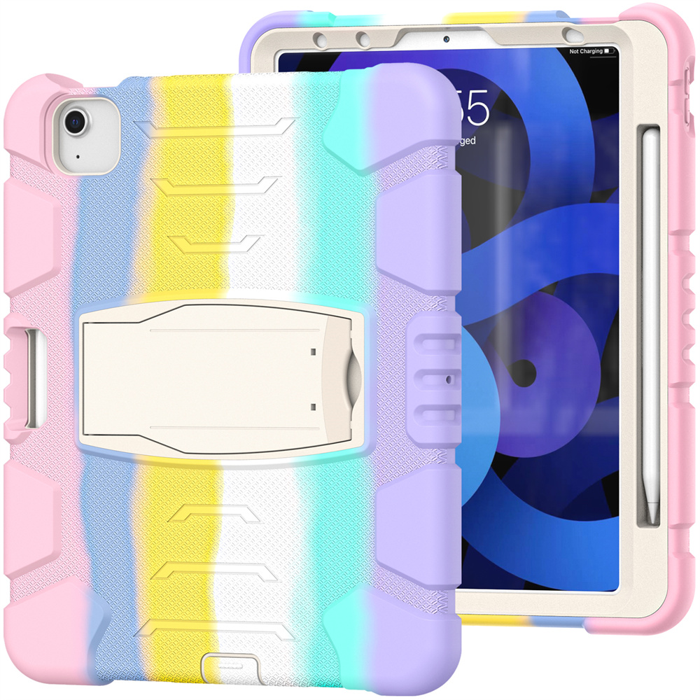 Silicone Protective Tablet Cover Case For iPad Air 5 Pro 11 2022 2021 2020 2018 10.9 inch Case With Stand