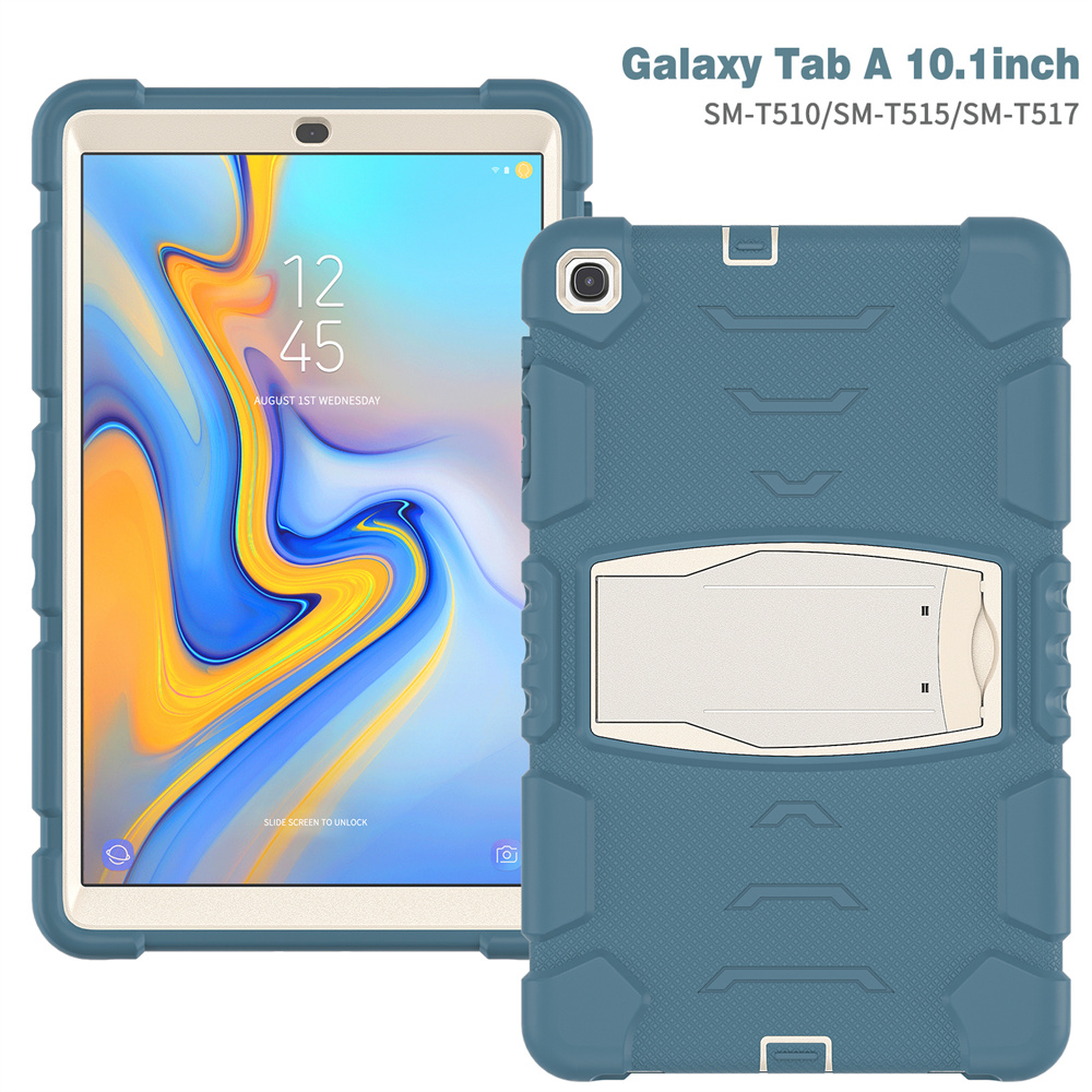 Shock proof Silicone Back Cover Tablet Case For Samsung Galaxy Pad Tab A 2019 10.1 inch t510 t515 Case Cover