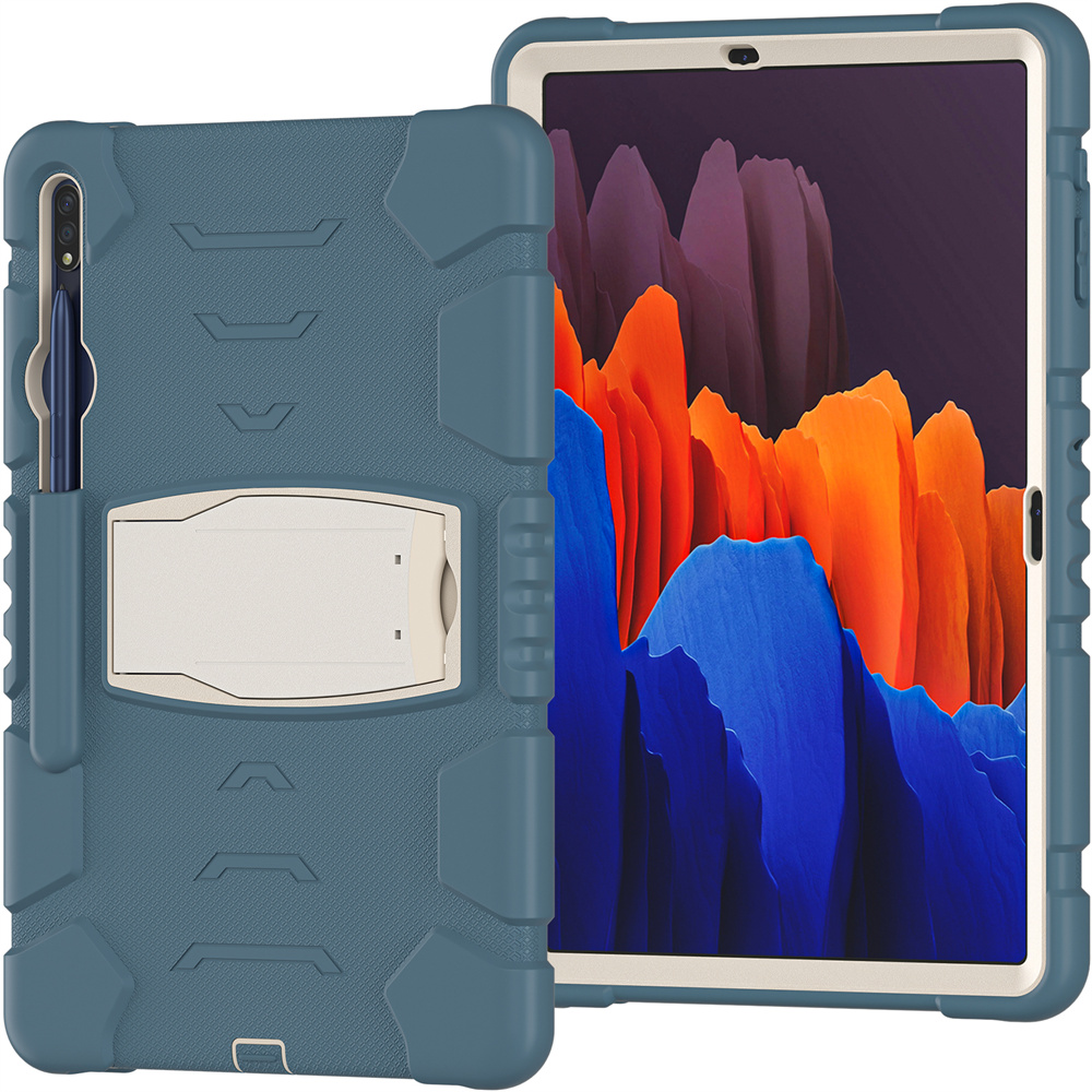 Tablet cover case for Samsung Galaxy Tab S7Plus T970 T975 S8 Plus X800 X806 S7 FE T730 case with kickstand