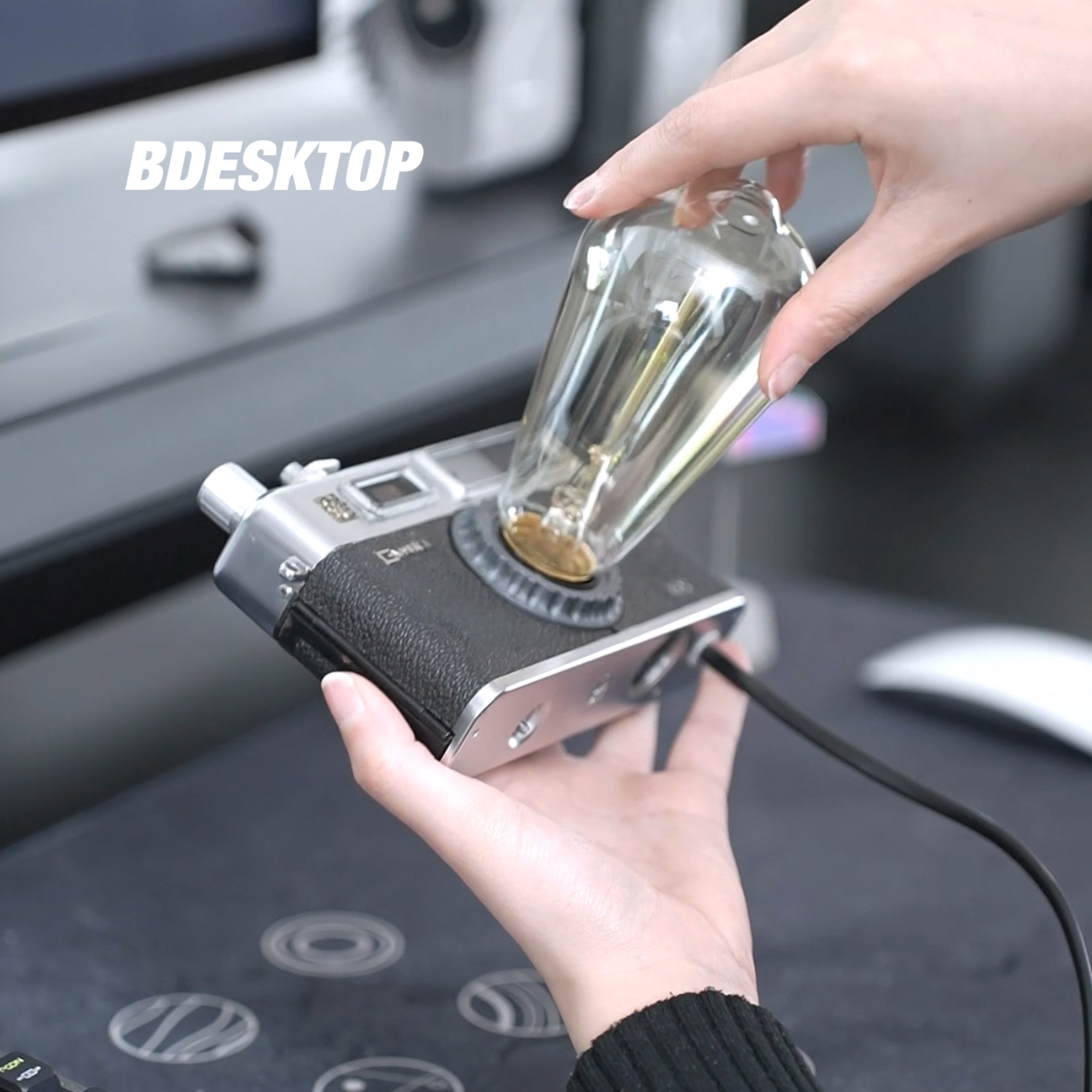 Bdesktop Design Shop｜Film Rangefinder Camera Desk Lamp Decorative Ambient Light