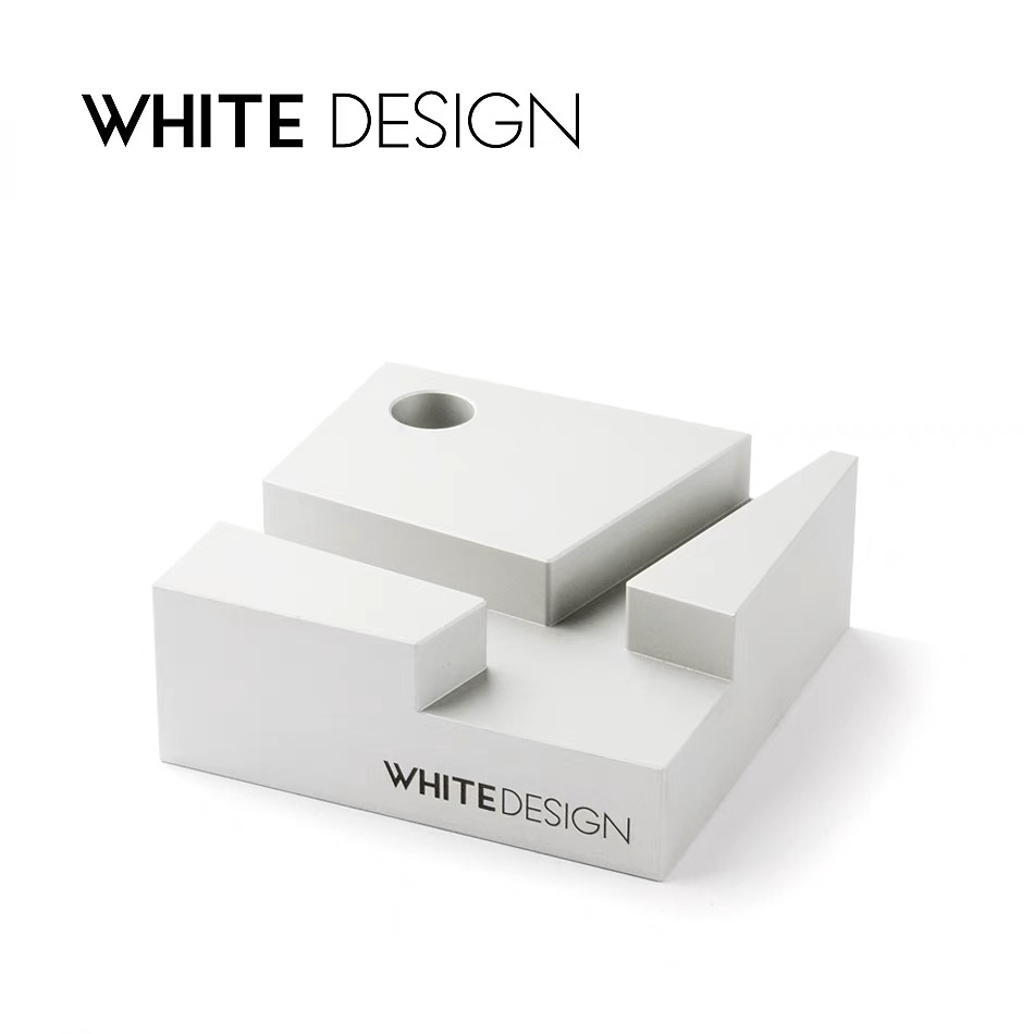 Bdesktop Design Shop | White Design | Aluminum mobile phone stand base multi-functional multi-angle creative design