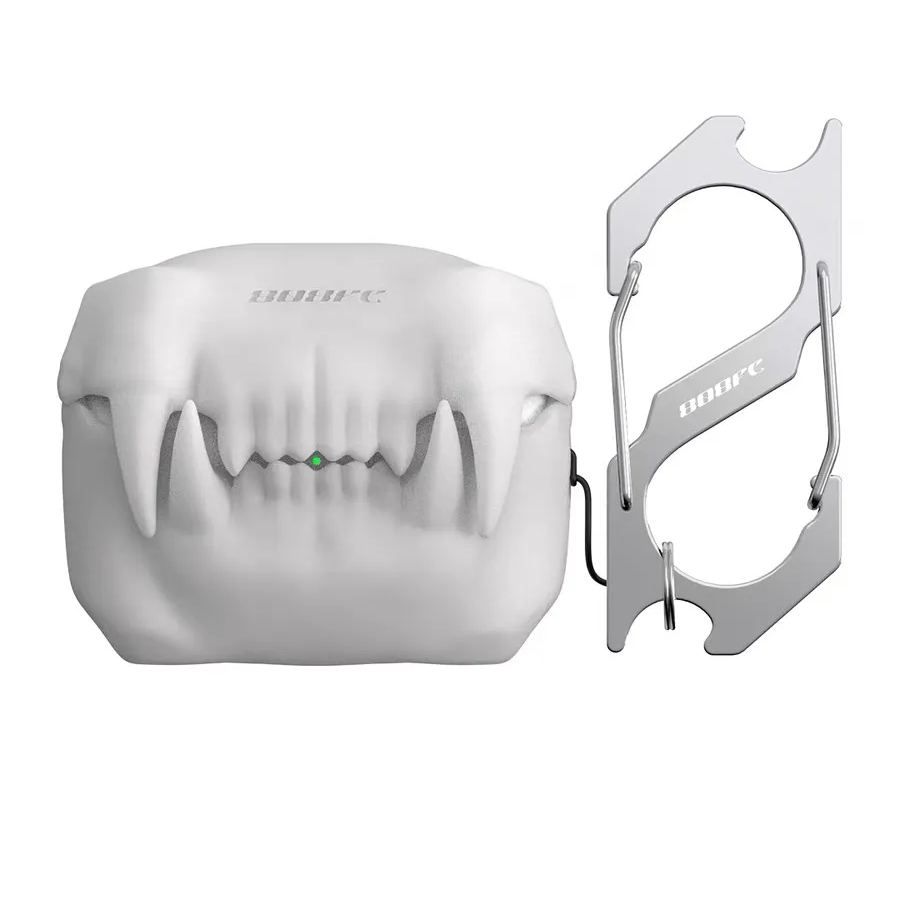 Bdesktop Design Shop | 3D printing novel design of Tiger tooth AirPods3 protective case