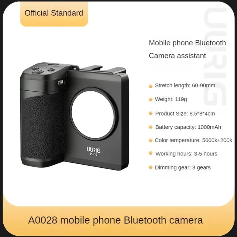 Mobile Phone Bluetooth Assistant Wireless Remote Control Camera Stabilizer Photography Accessories