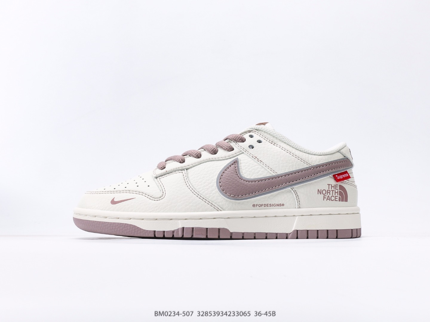 The North Face x Nike Dunk Low Lotus Root Powder Item No.: BM0234-507#32853934233065