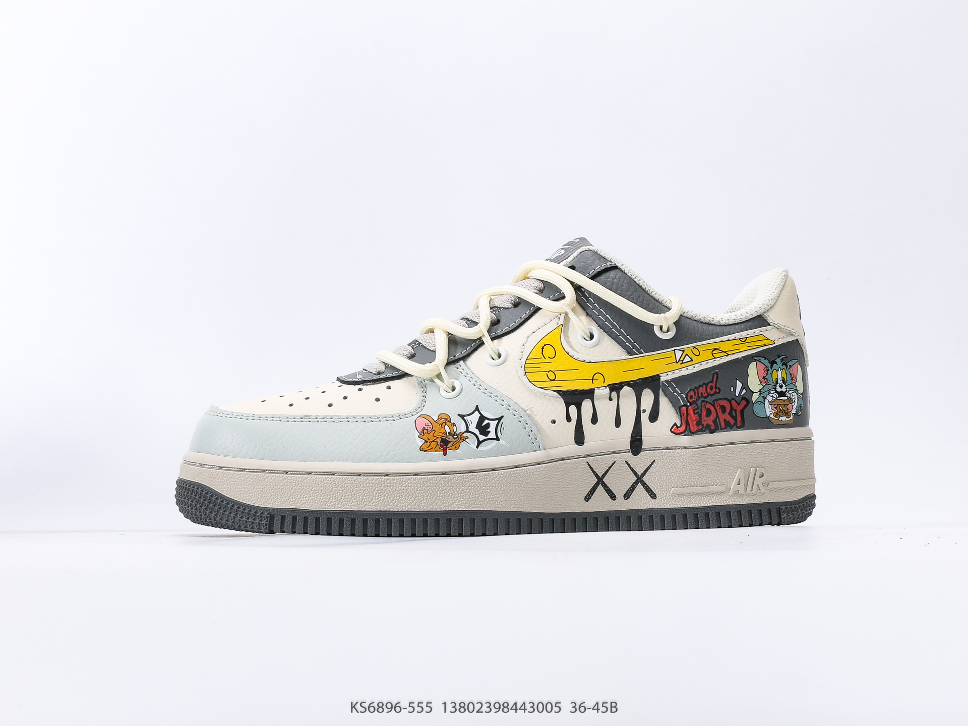 Nike AIR FORCE 1'07 Air Force One Low-top Versatile Casual Sports Shoes Item No.: KS6896-555#13802398443005