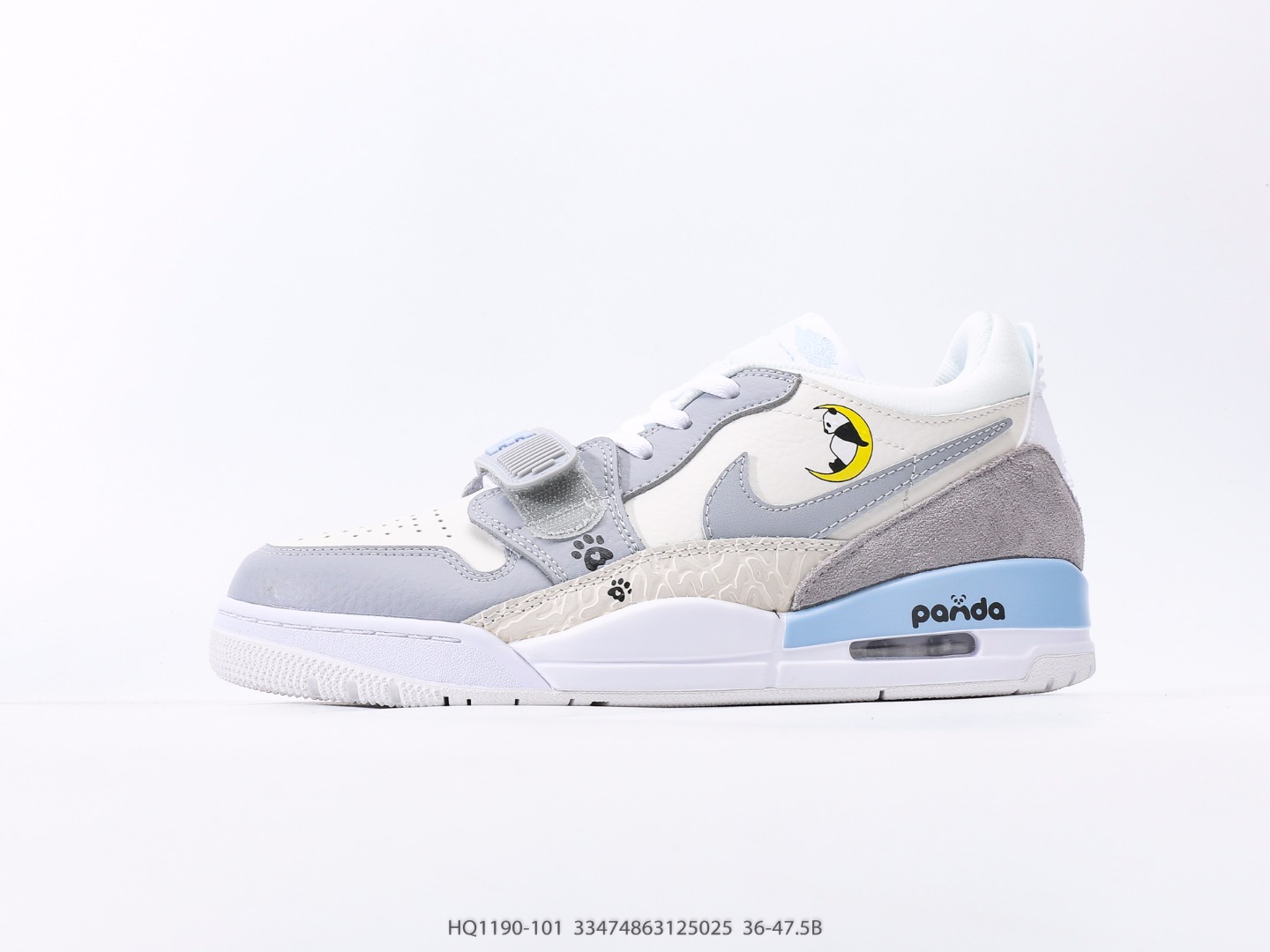 Air Jordan Legacy 312 Low White Gray Blue Jordan Strongest 3-in-1 Hybrid Version Item No.: HQ1190 101#33474863125025