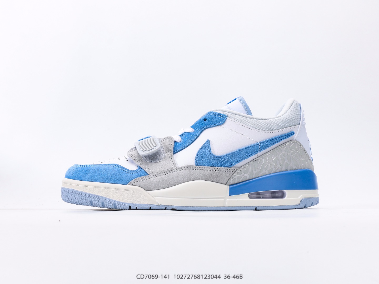 Air Jordan Legacy AJ312 Low Top Gray Blue Shoe Item Number CD7069-141#10272768123044