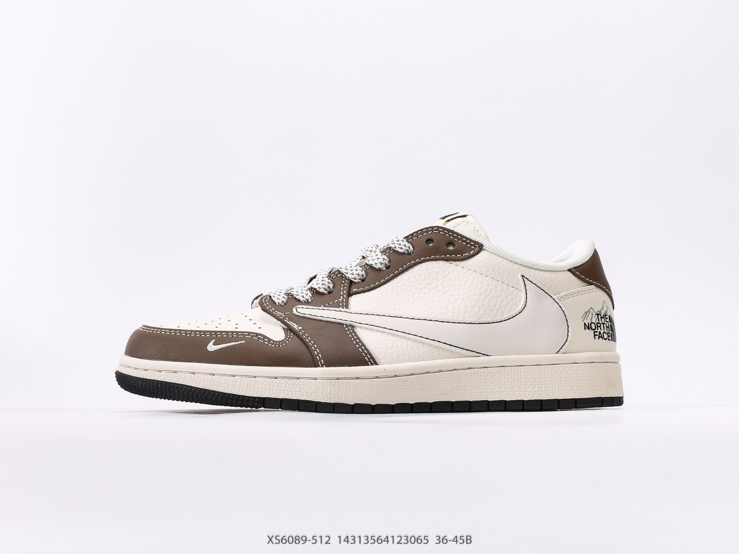 Fragment x Travis Scott x LV Air Jordan 1 Low three-party joint inverted hook item number: XS6089-512#14313564123065