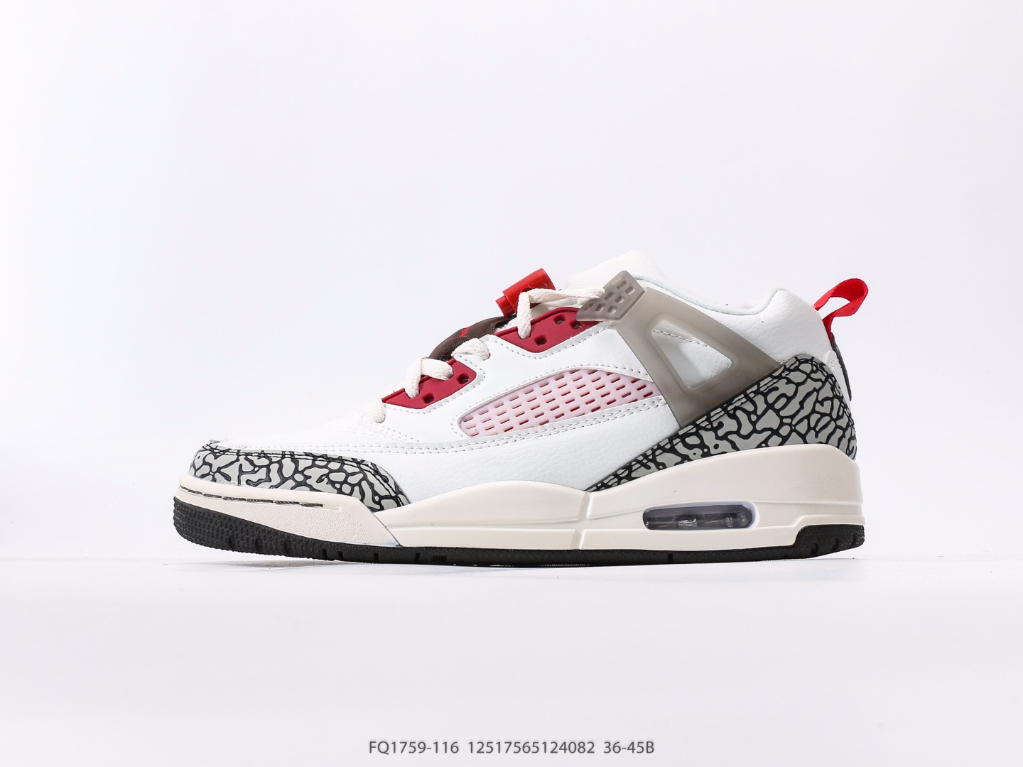 Air Jordan Spikize LOW White Beige Red Item No.: FQ1759 116#12517565124082