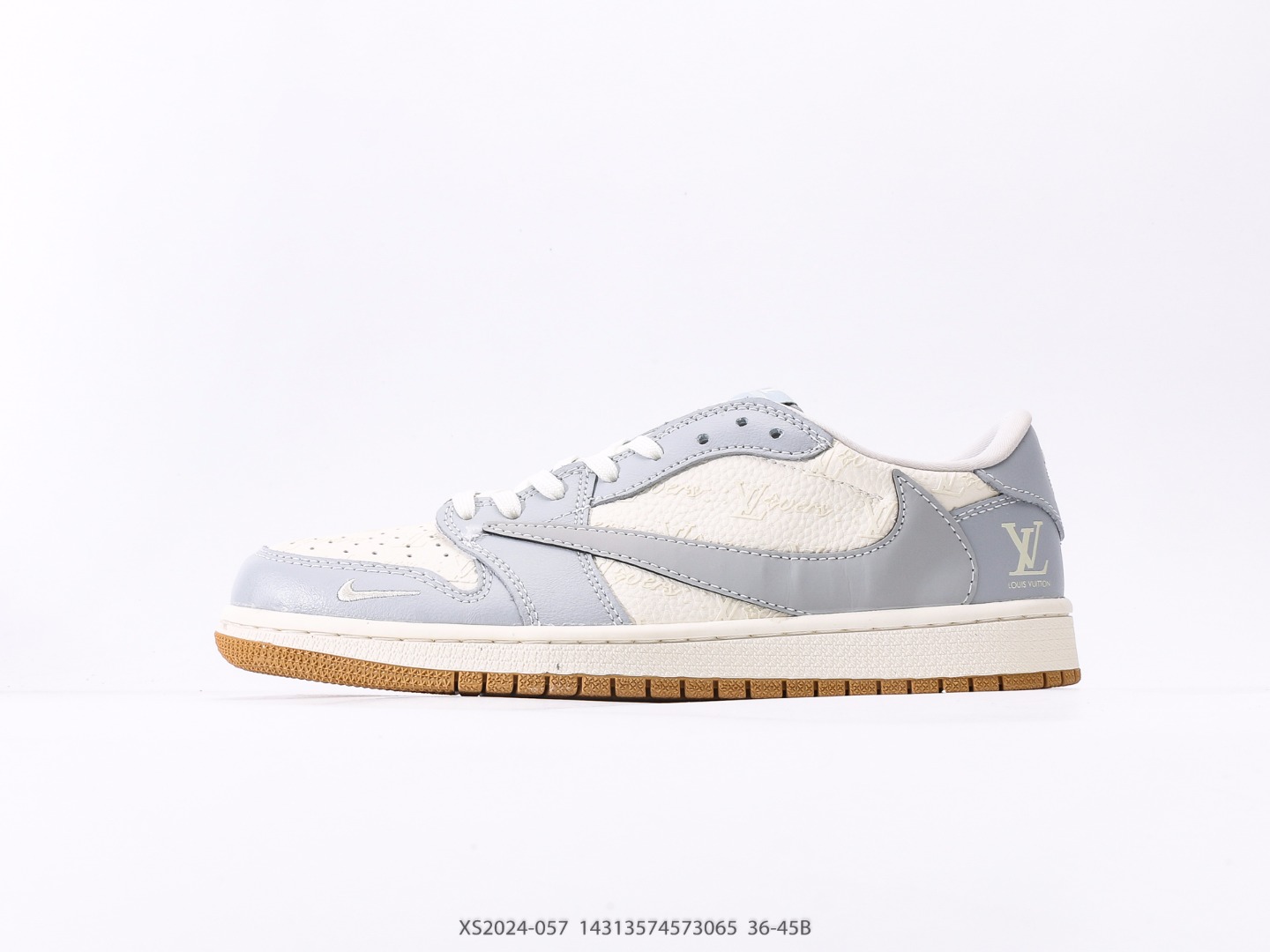 Fragment x Travis Scott x Stussy Air Jordan 1 Low three-party joint inverted hook item number: XS2024-057#14313574573065