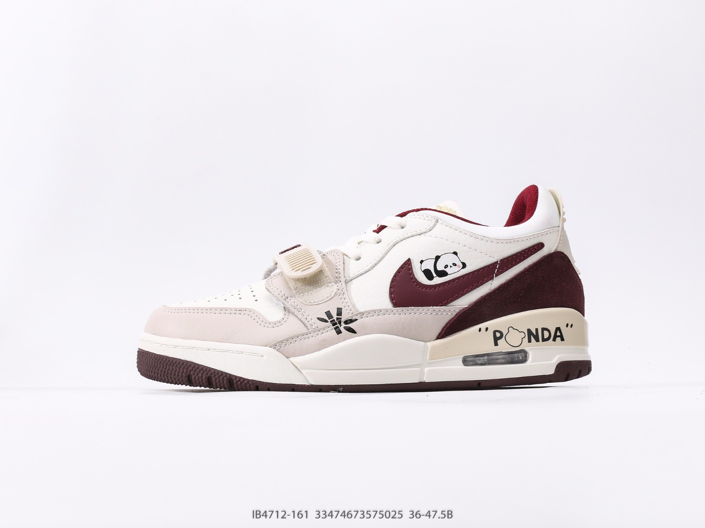 Air Jordan Legacy 312 Low Special Hand-painted Chinese Ink Style Black Hook Panda Item No.: IB4712-161#33474673575025