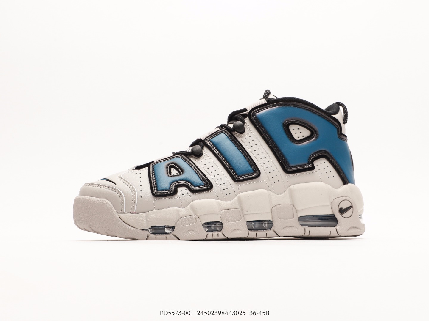 Nk Air More Uptempo 96 QS Original Pippen First Generation Series Sports Culture Basketball Shoes Item No.: FD5573-001#24502398443025