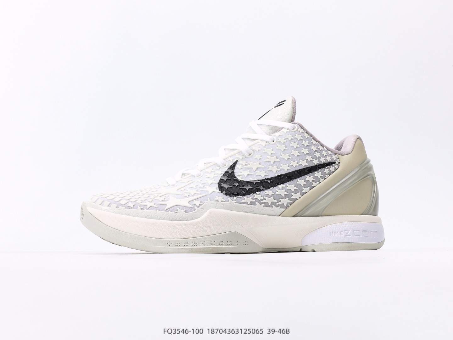 NIKE ZOOM KOBE 6 Protro Kobe 6th generation basketball shoes Part number: FQ3546-100#18704363125065