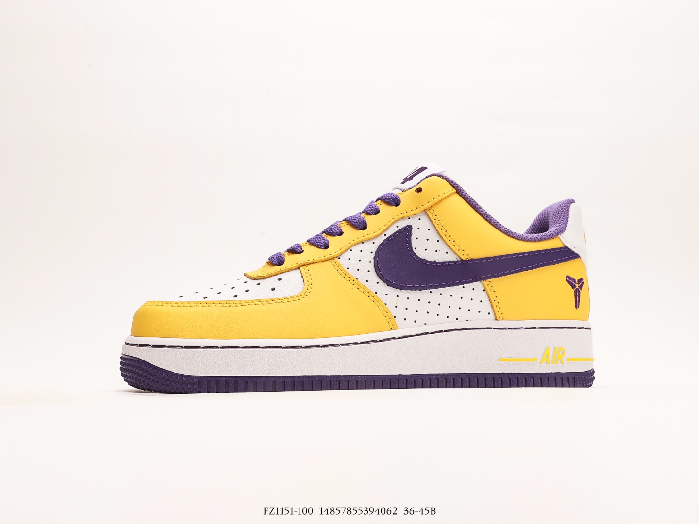  Kobe Bryant x NK Air Force 1 Low Retro QS Air Force One Low Top Item No.: FZ1151-100#14857855394062