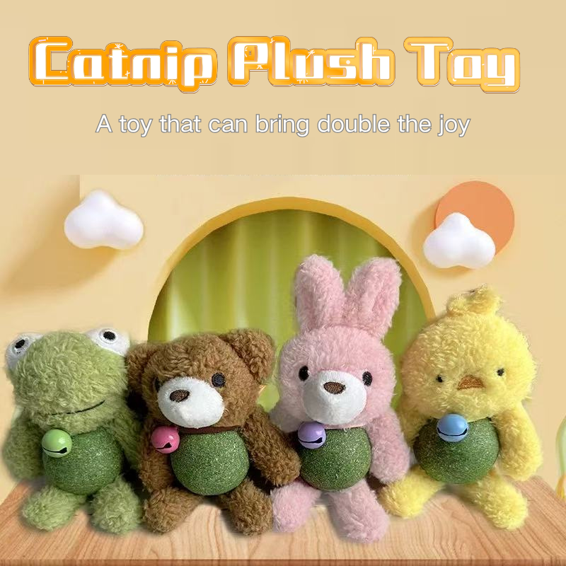 Catnip plush toy