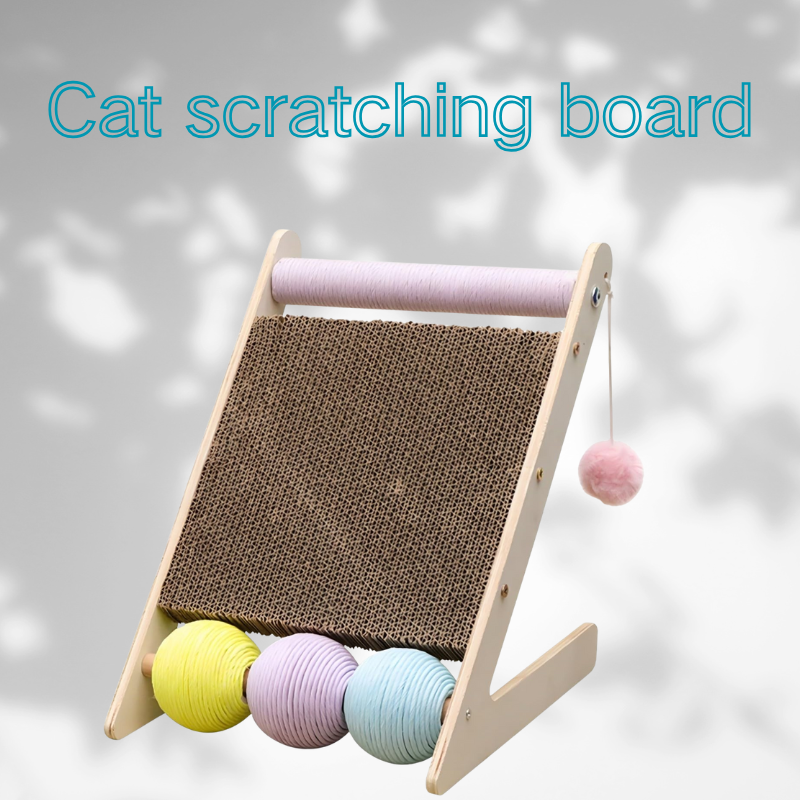 Cat scratching board