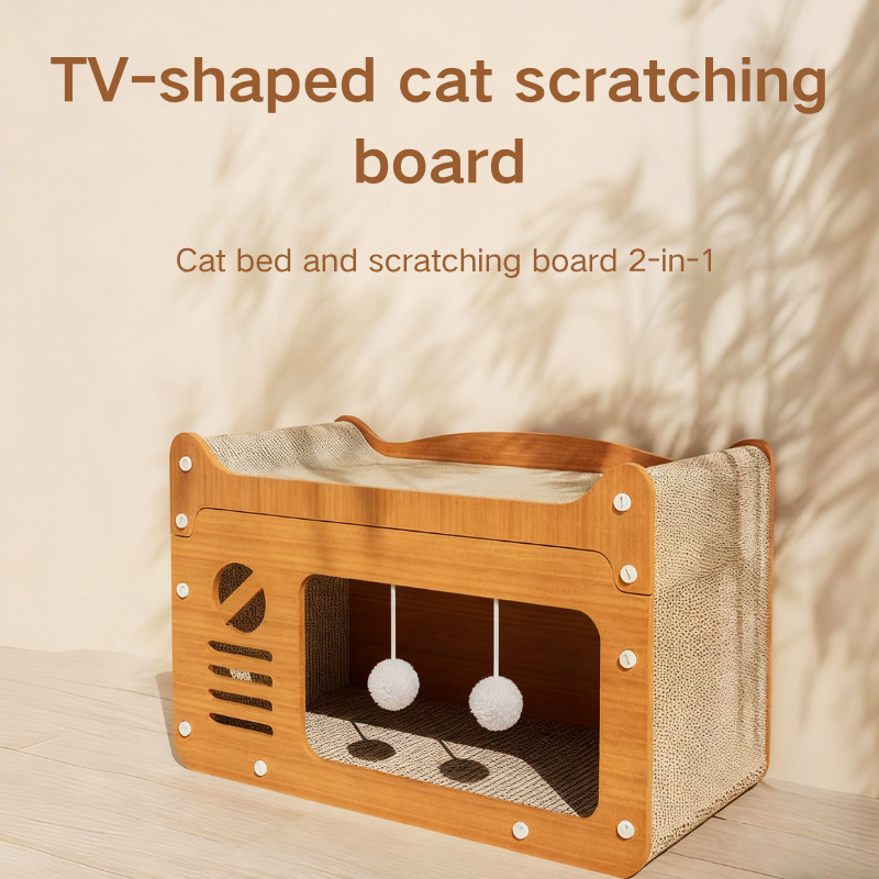 Cat scratching board