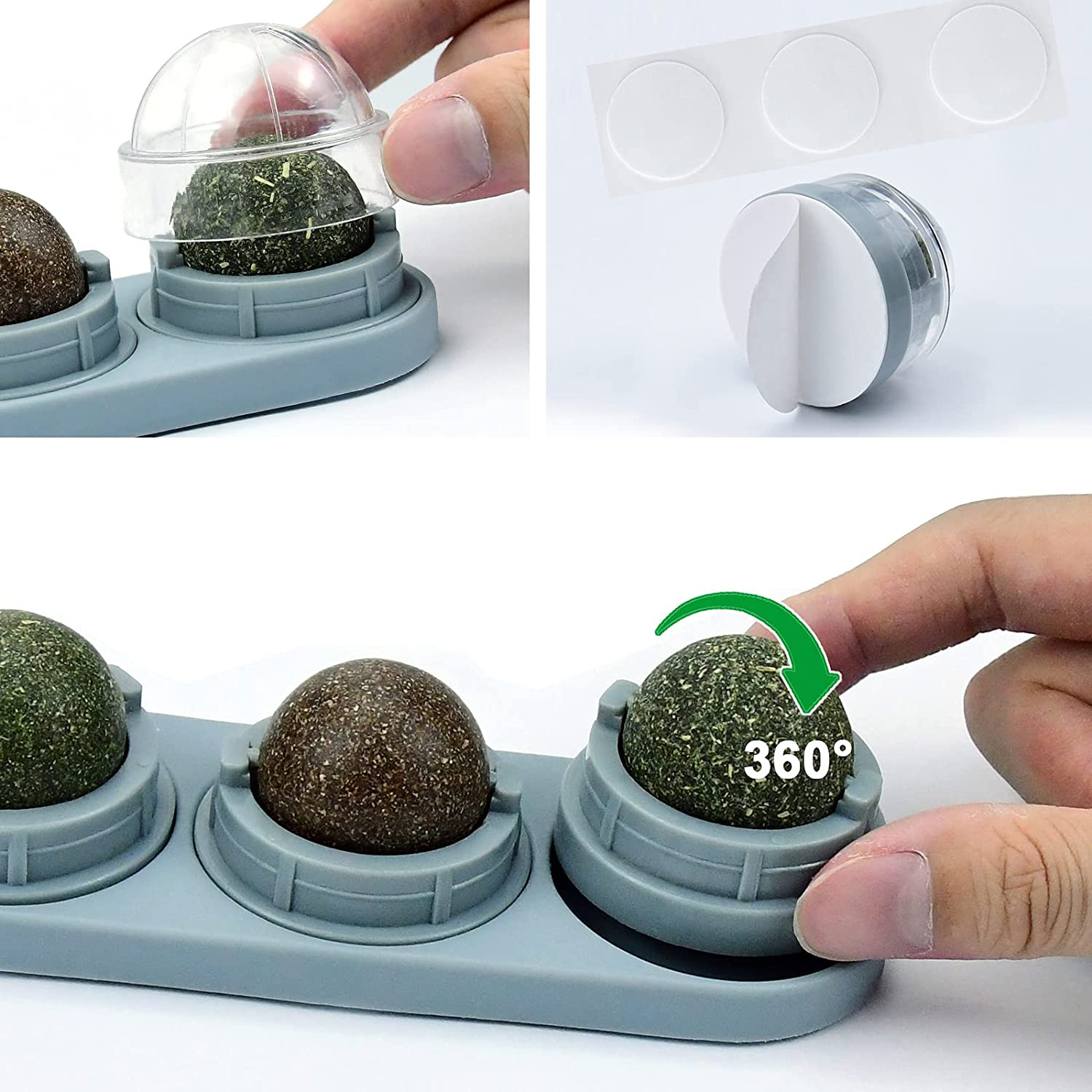 Cat Toy Ball Matabi Ball Licking Cat Cat Scratching Help Digestion Teeth Cleaning Relieve Stress