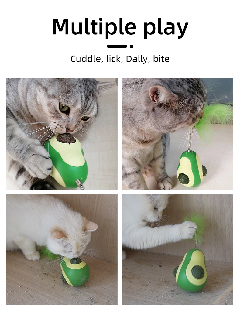 Cat Toy Ball Matabi Ball Licking Cat Cat Scratching Help Digestion Teeth Cleaning Relieve Stress